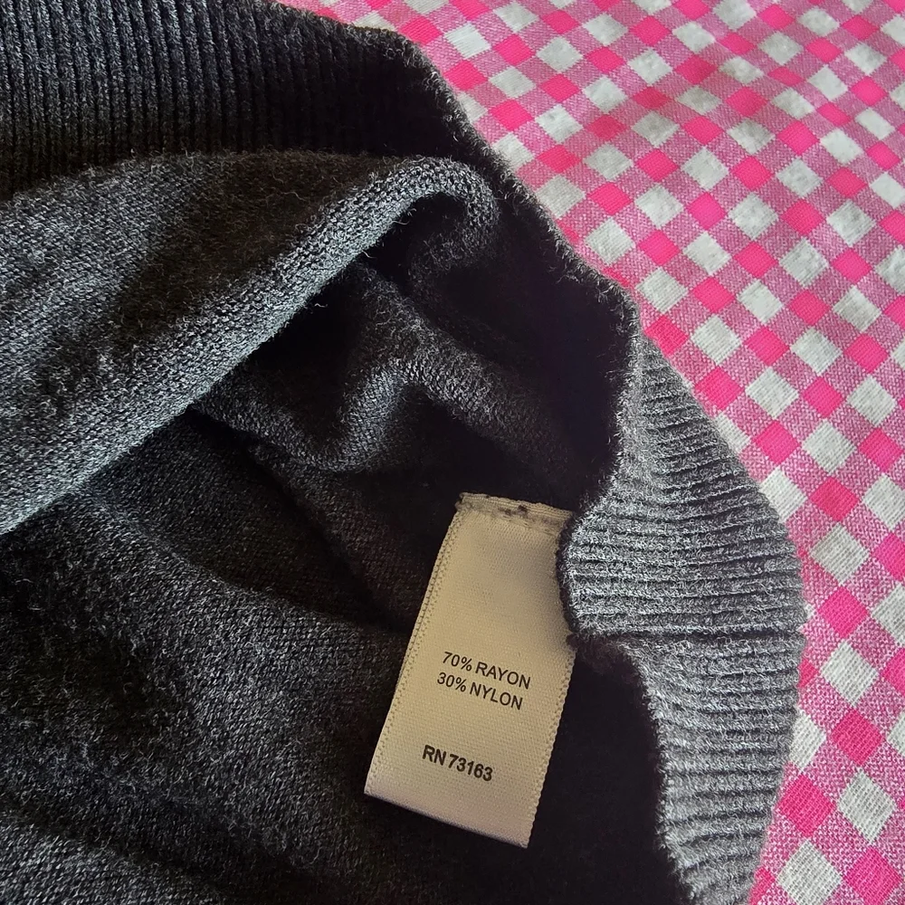 Cable & Gauge Button Down Sweater Sz L - Picture 6 of 6